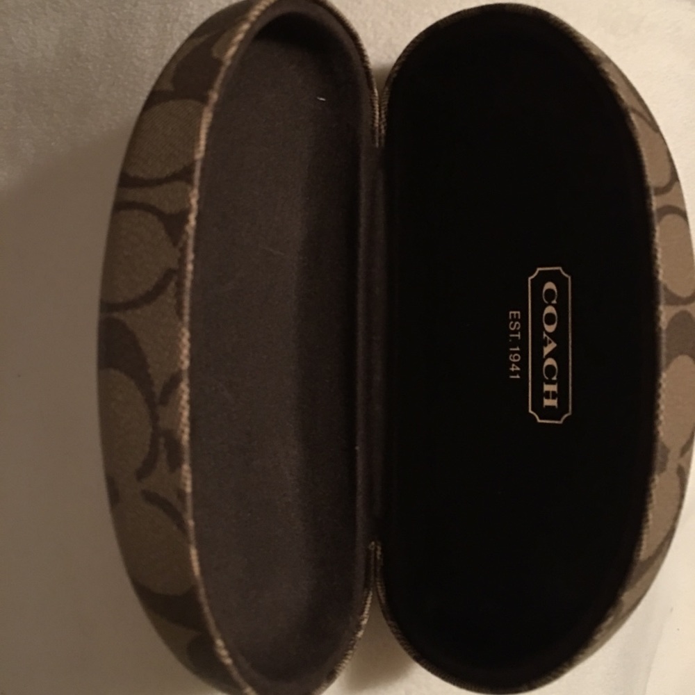 Coach sunglass case